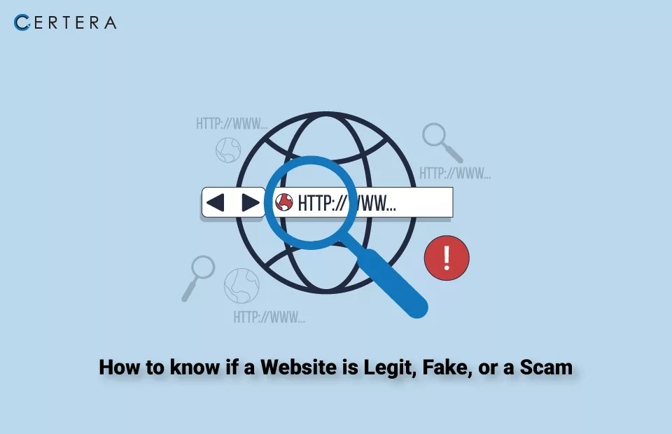 How to know if a Website is Legit, Fake, or a Scam