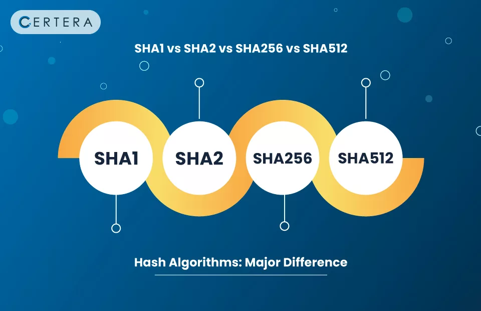 Hash Algorithm Differences: SHA1 vs SHA2 vs SHA256 vs SHA512