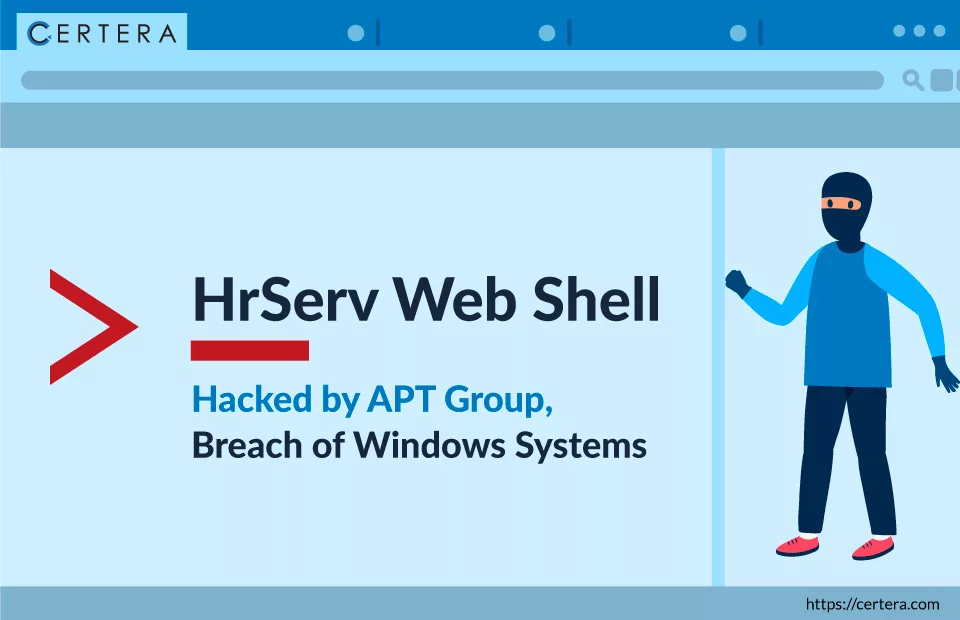 HRServ Web Shell Hacked by APT Group