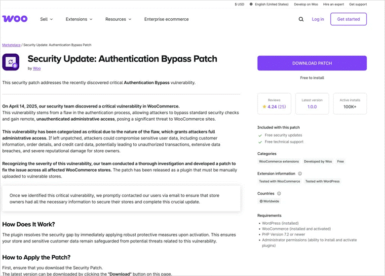 WooCommerce Phishing Attack