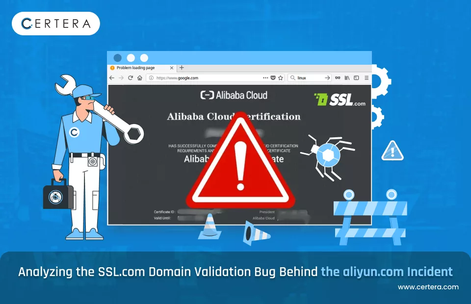 SSL.com Critical Vulnerability