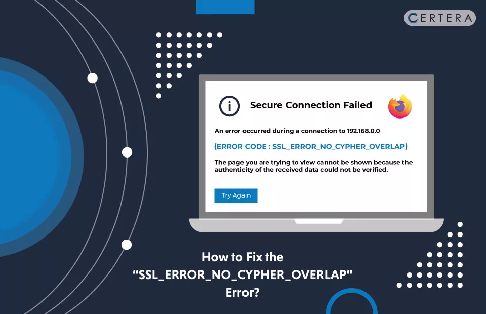 Fix SSL_ERROR_NO_CYPHER_OVERLAP” Error