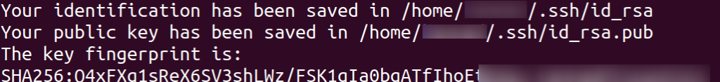 SSH Key FingerPrint