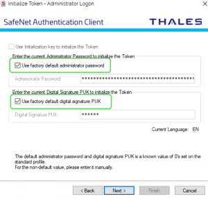 How to Install SafeNet Authentication Client & Initiate Token?