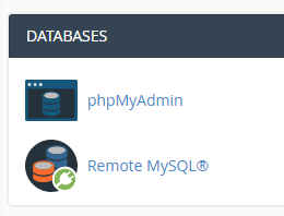 My Databases 