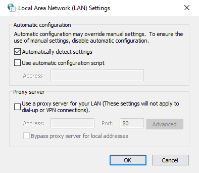 LAN Settings