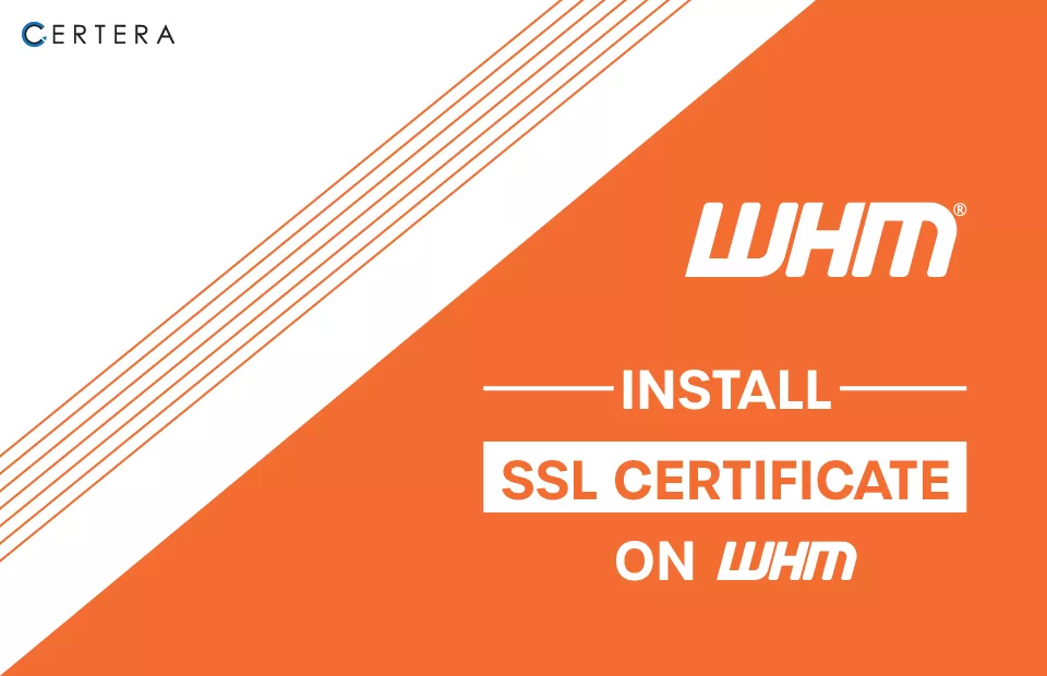 Install your SSL Certificate in WHM