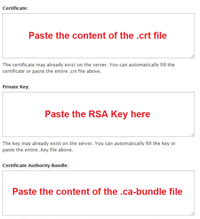 CA Bundle File