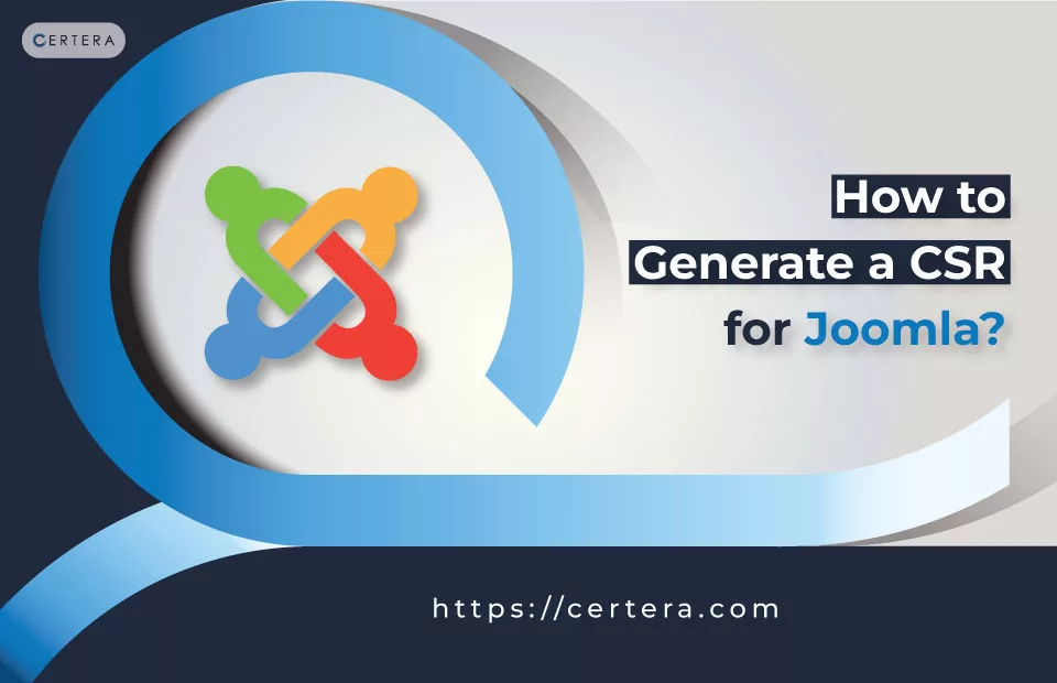 Generate CSR for Joomla