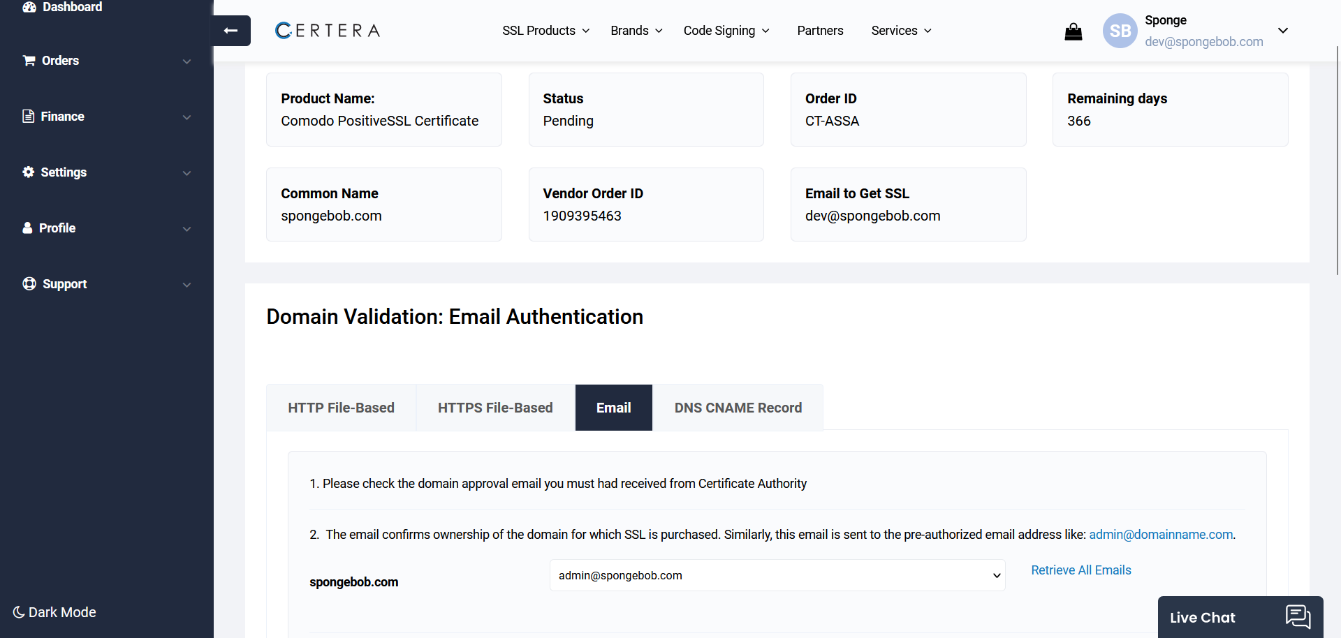 Email Authentication