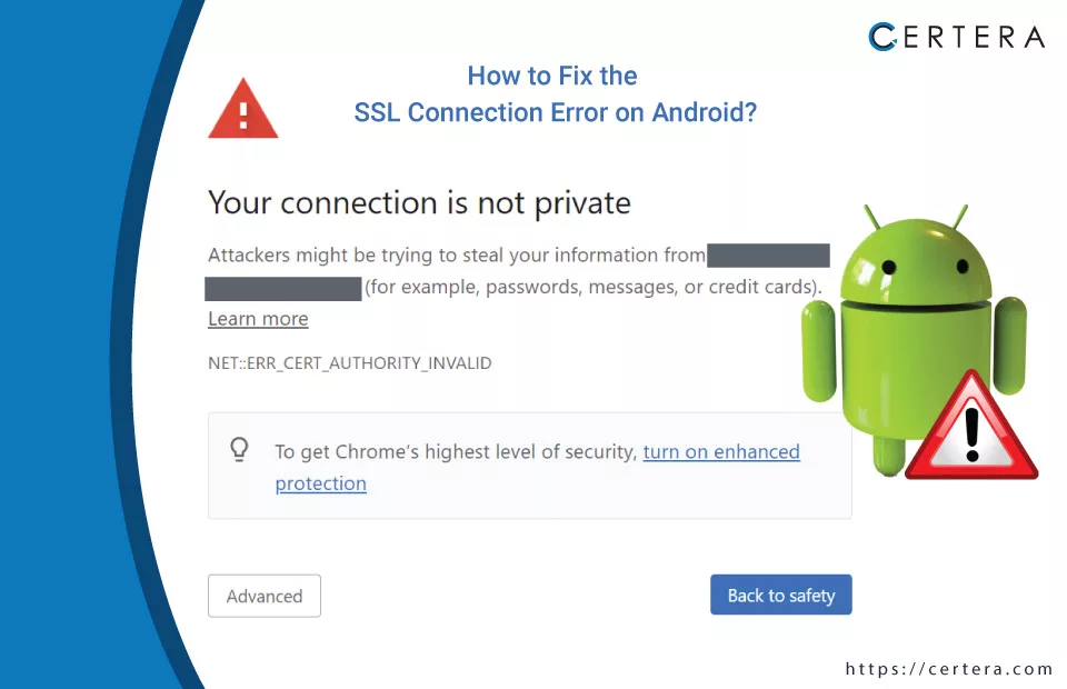 Fix SSL Connection Error in Android