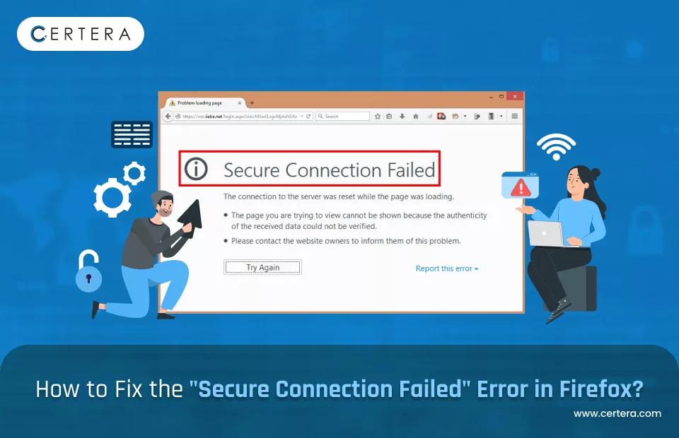 Fix Secure Connection Failed Firefox